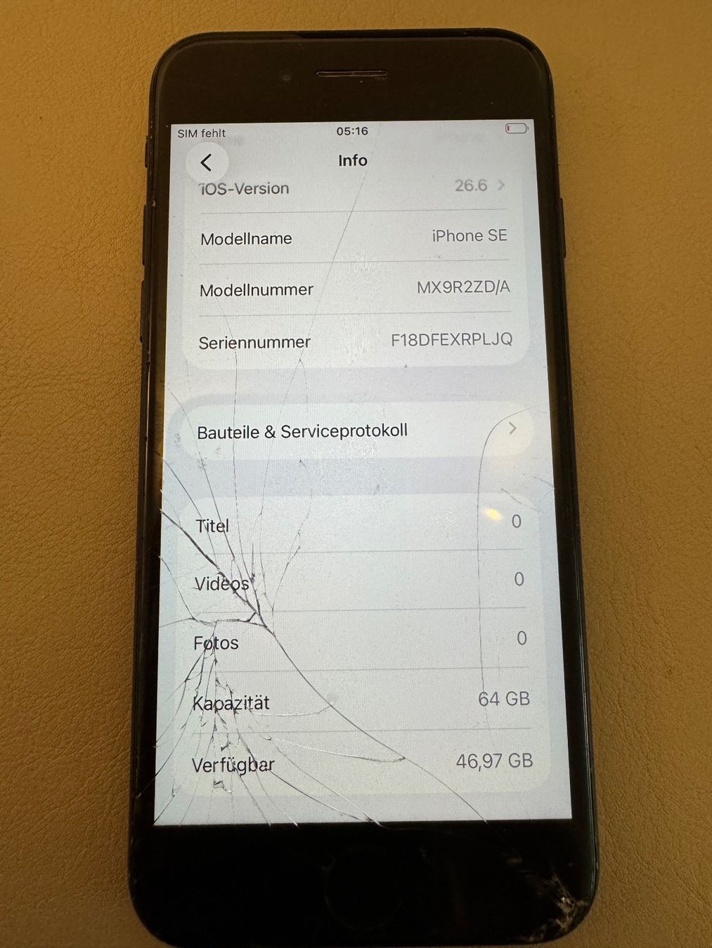 Apple Telefoni cellulari / Smartphones: iPhone SE 2020 – Difettoso da Adliswil venduto da Busys 1