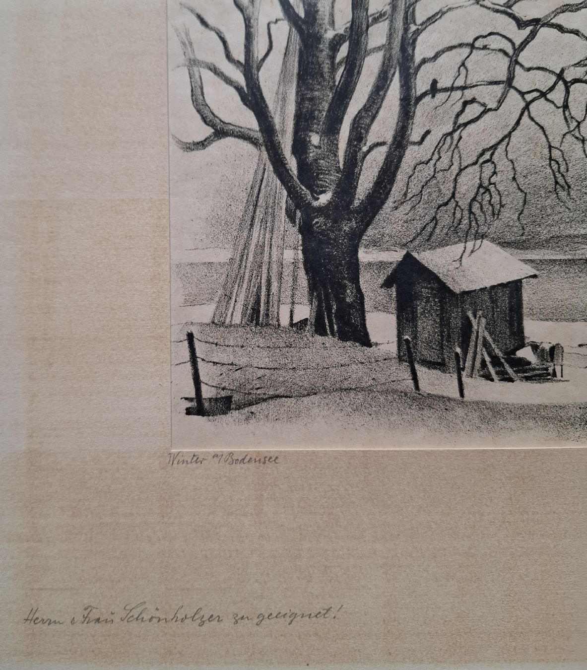 Grafica & Litografie: Ernst E Schlatter Radierung "Am Bodensee" 1931, handsigniert – Usato da Aarburg venduto da Rosen_Rot_2 3
