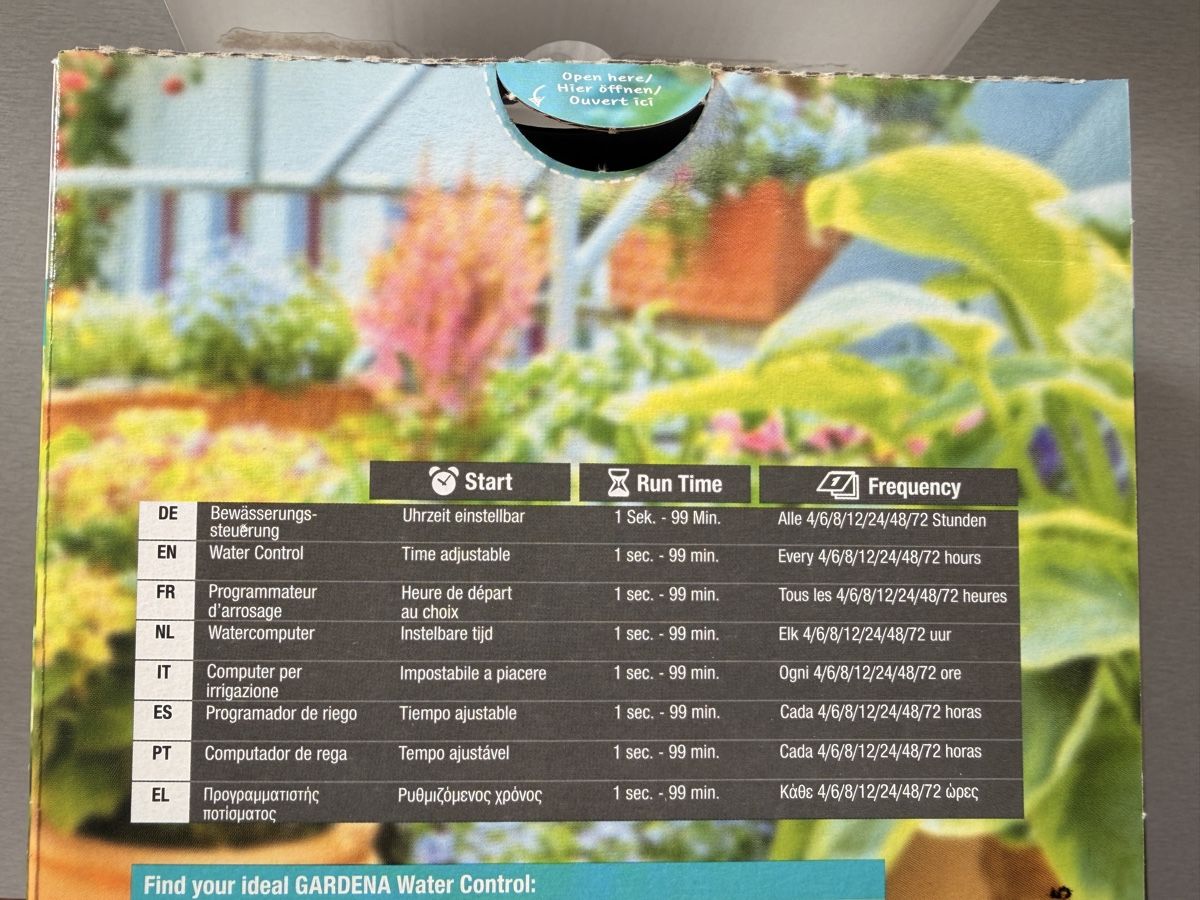 Sistema di controllo: Gardena Flex 1890 (Steuerteil) – Nuovo e nell'imballaggio originale da Luzern venduto da sunny027 4