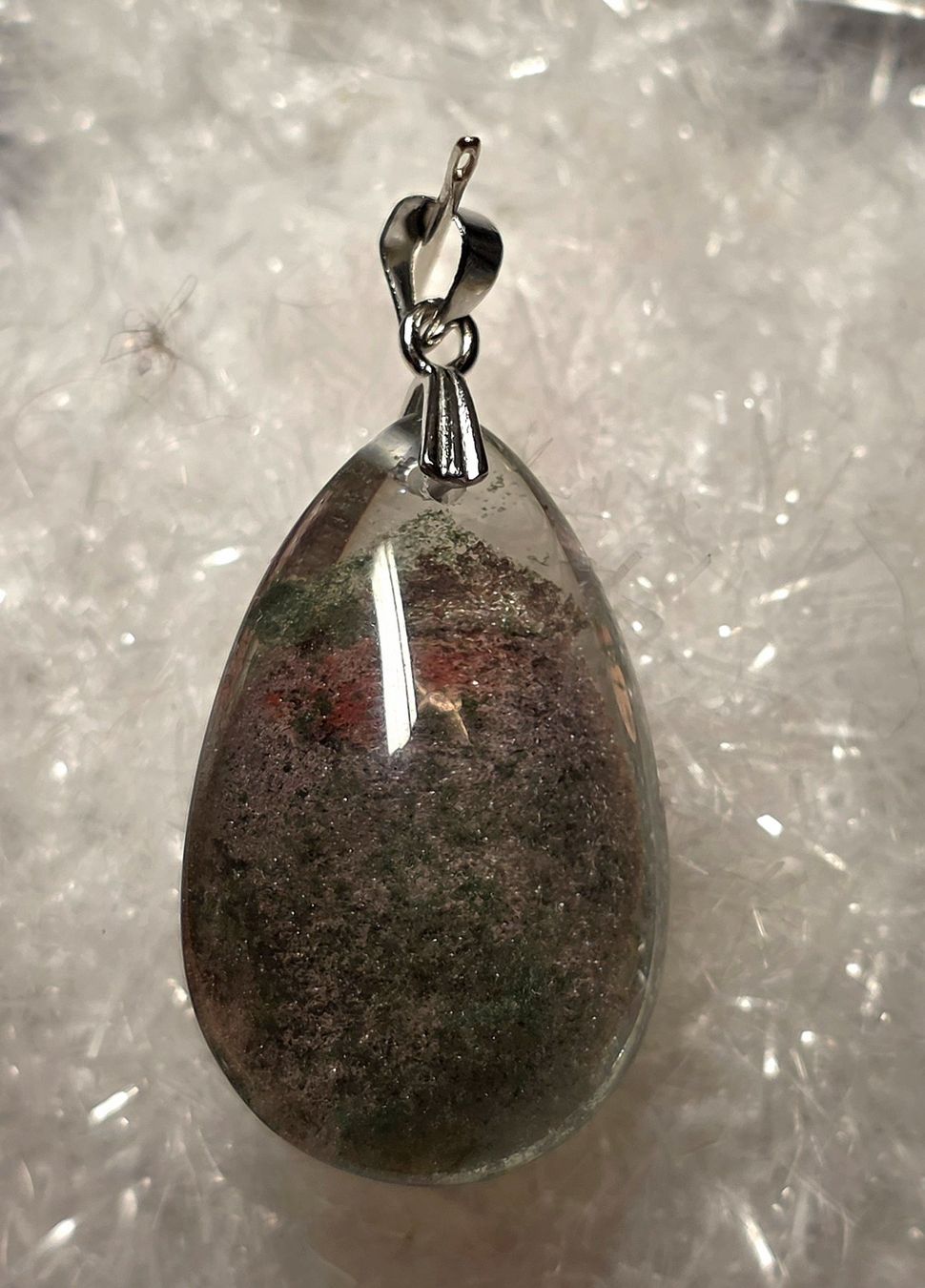 Minerali & Pietre curative: Lodolith Anhänger – Nuovo e nell'imballaggio originale da Matzingen venduto da Shay_Crystalz