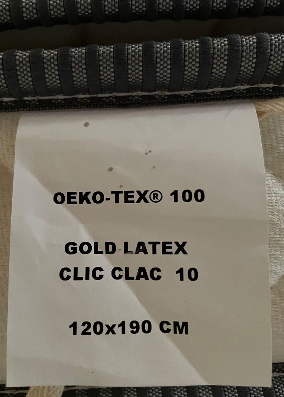 Materassi: Matelas clic-clac 190 /120 – Usato da Gryon venduto da the_n9lv 3