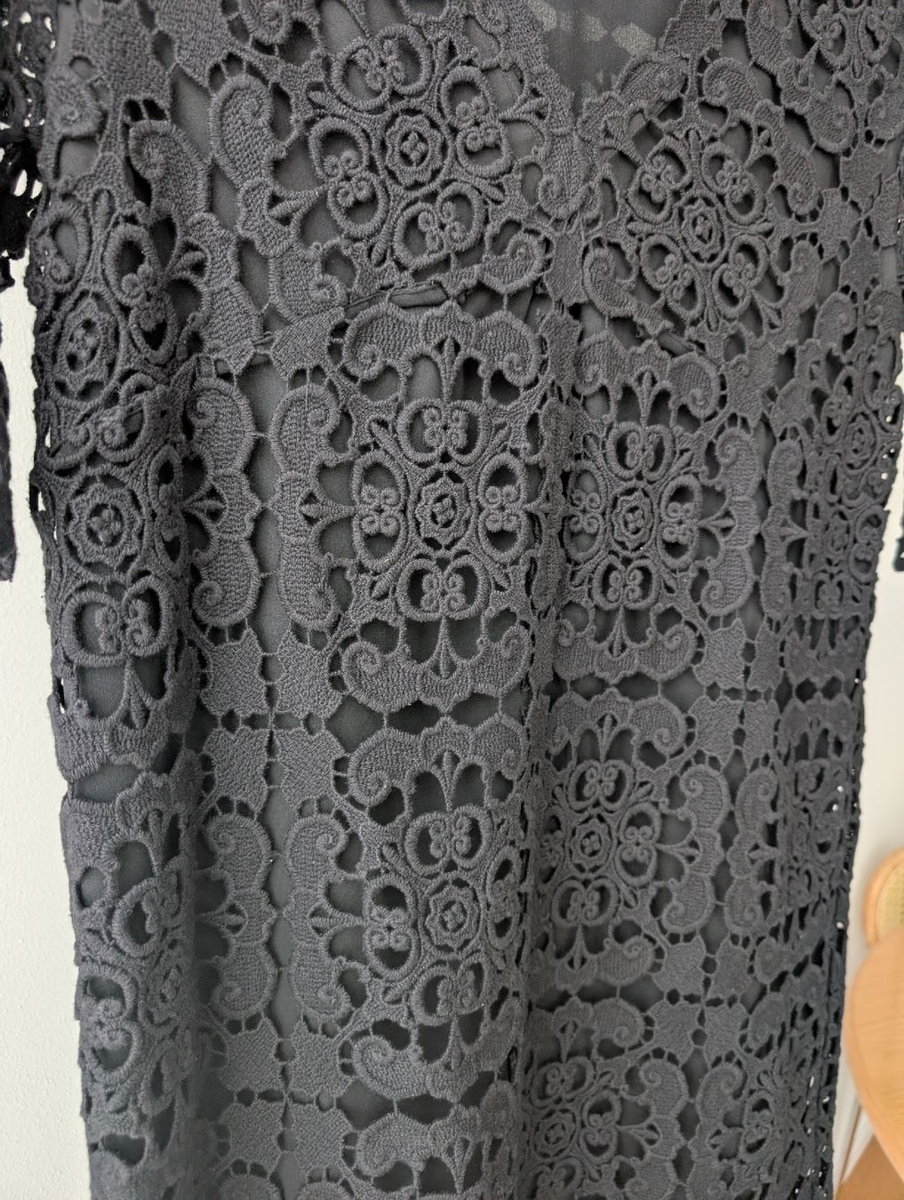 Massimo Dutti Vestiti: Massimo Dutti Kleid, schwarz, Grösse 40 – Usato da Basel venduto da an_v7yj 4