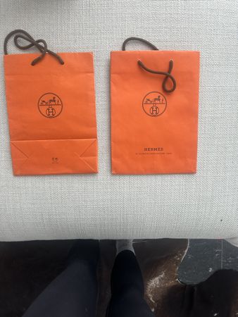 Hermès shopping bag 2 Stück