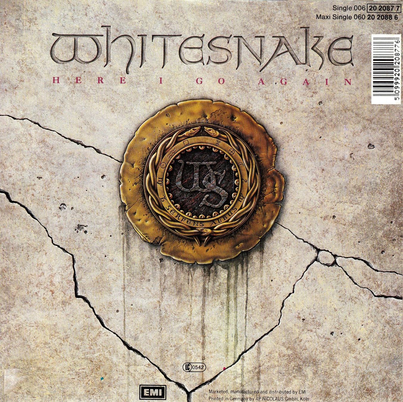 Dischi in vinile: Whitesnake Vinyl Single von 1987 – Usato da Volketswil venduto da Abcrecords 1