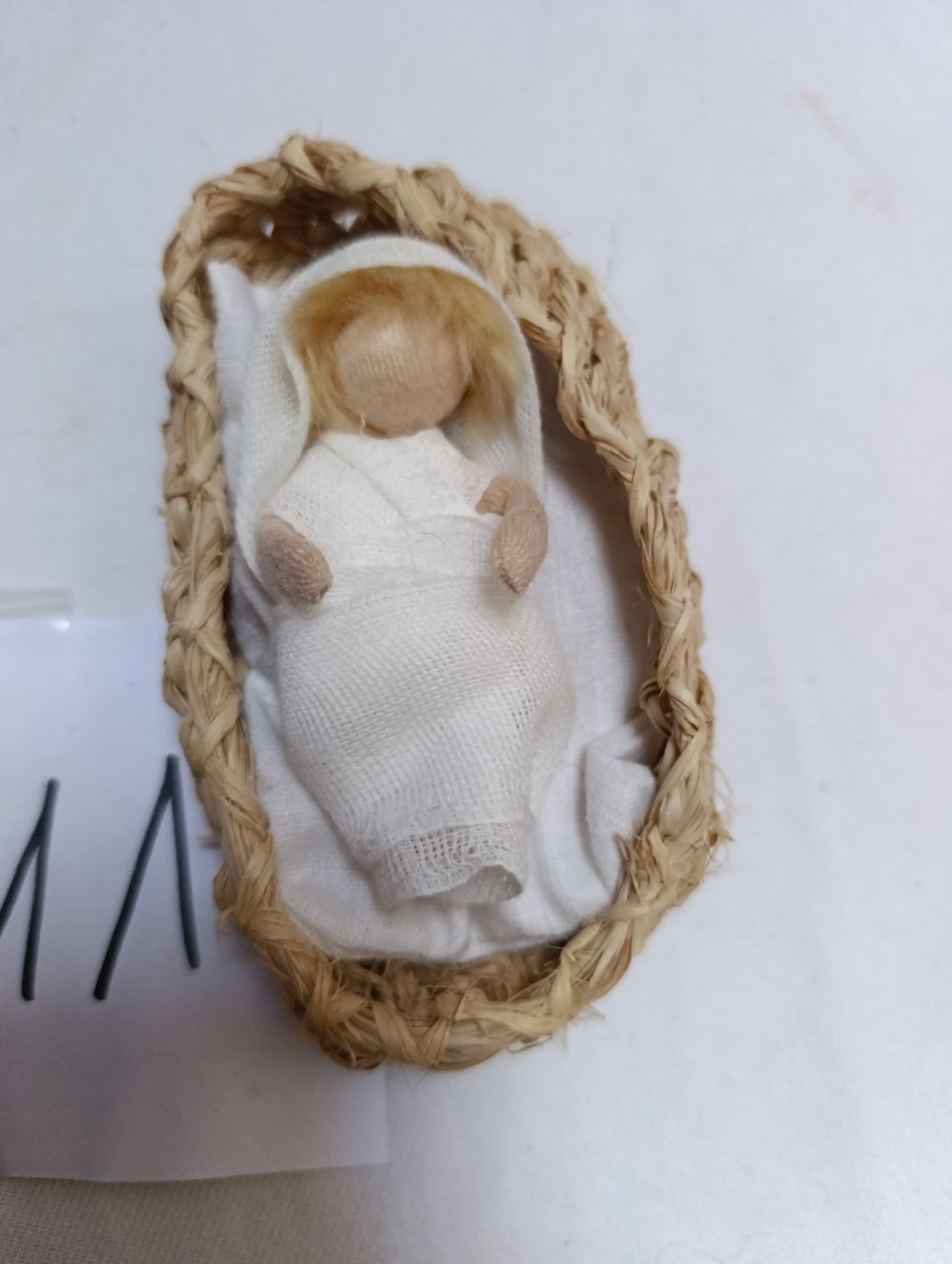 Statuette: Schwarzenberger Krippenfiguen Jesuskind – Usato da Oberarth venduto da sil_9dfs 1