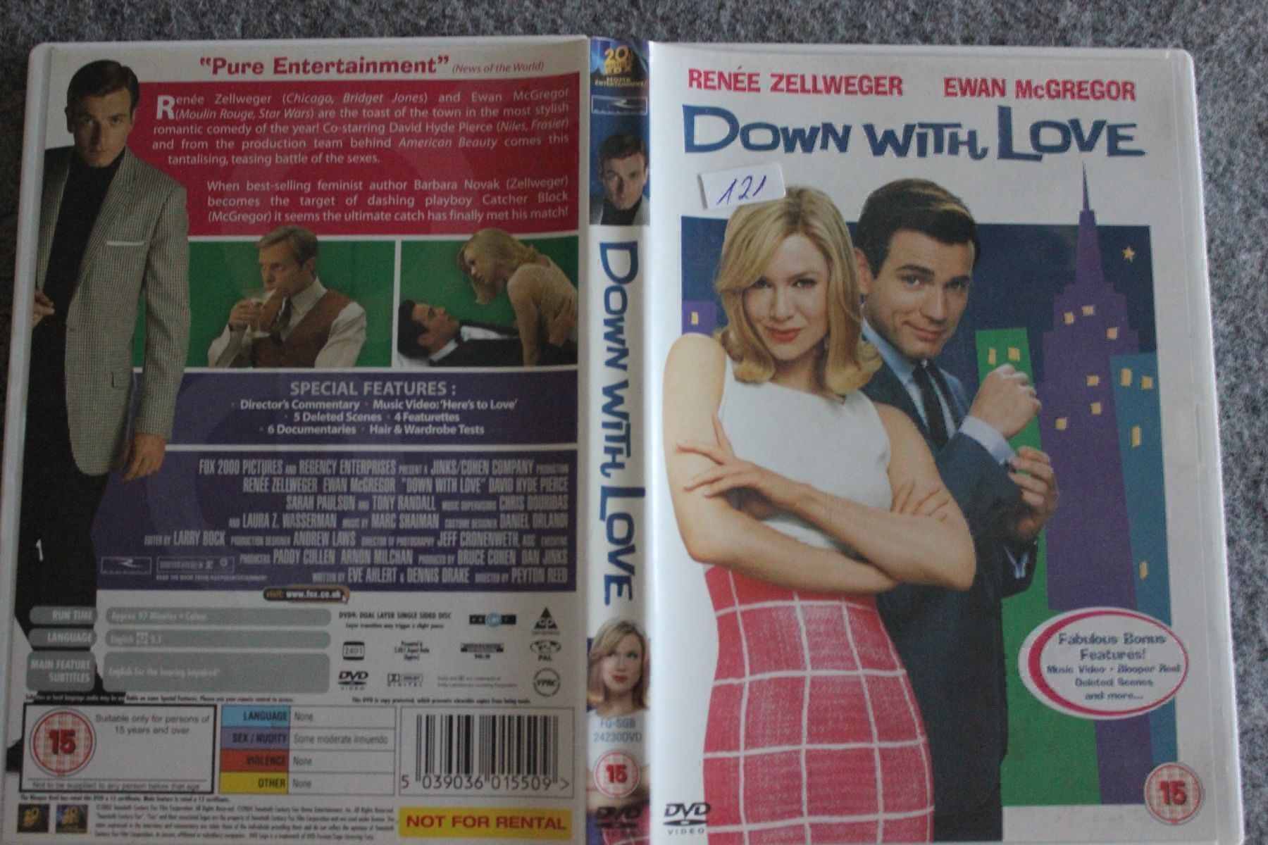 Tutti i DVDs: Down With Love DVD (121) – Usato da Geroldswil venduto da Schlumpfine1973