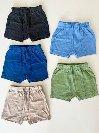 5 Shorts aus Bio-Baumwolle, Größe 74 (H&M)