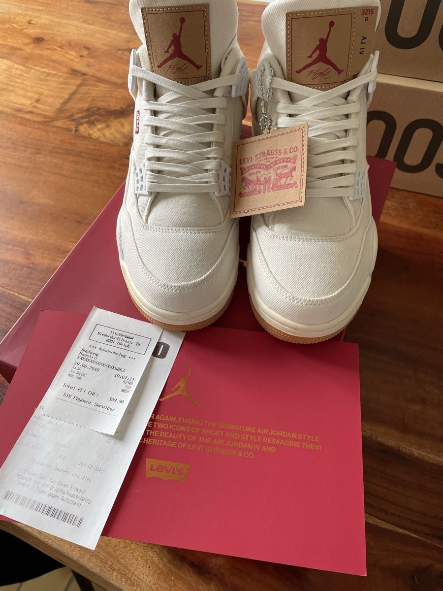 Jordan Herrenschuhe: Air Jordan 4 Retro x Levis – Neu und originalverpackt aus Dübendorf von fhlagcao 1