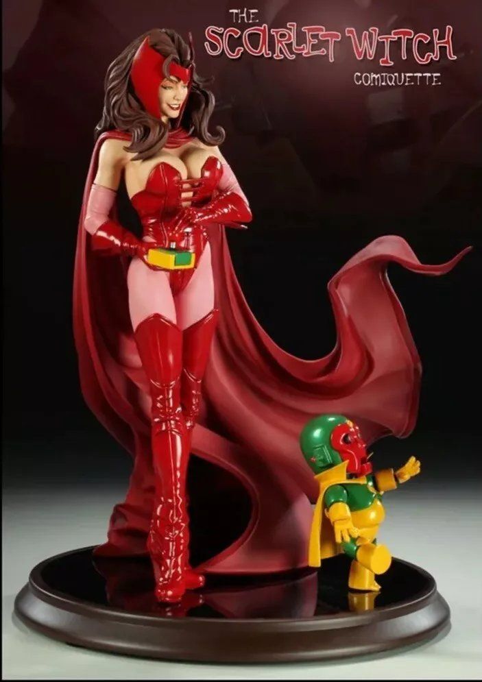Statuette: Sideshow Scarlet Witch Comiquette Mark Brooks Statue – Usato da Oberentfelden venduto da FiguresAndGamesPlace 2