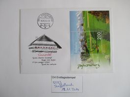 FDC mit Ort Ersttagsstempel aus 5053 Staffelbach