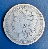 U.S.A. Morgan Silber Dollar O/S 1882