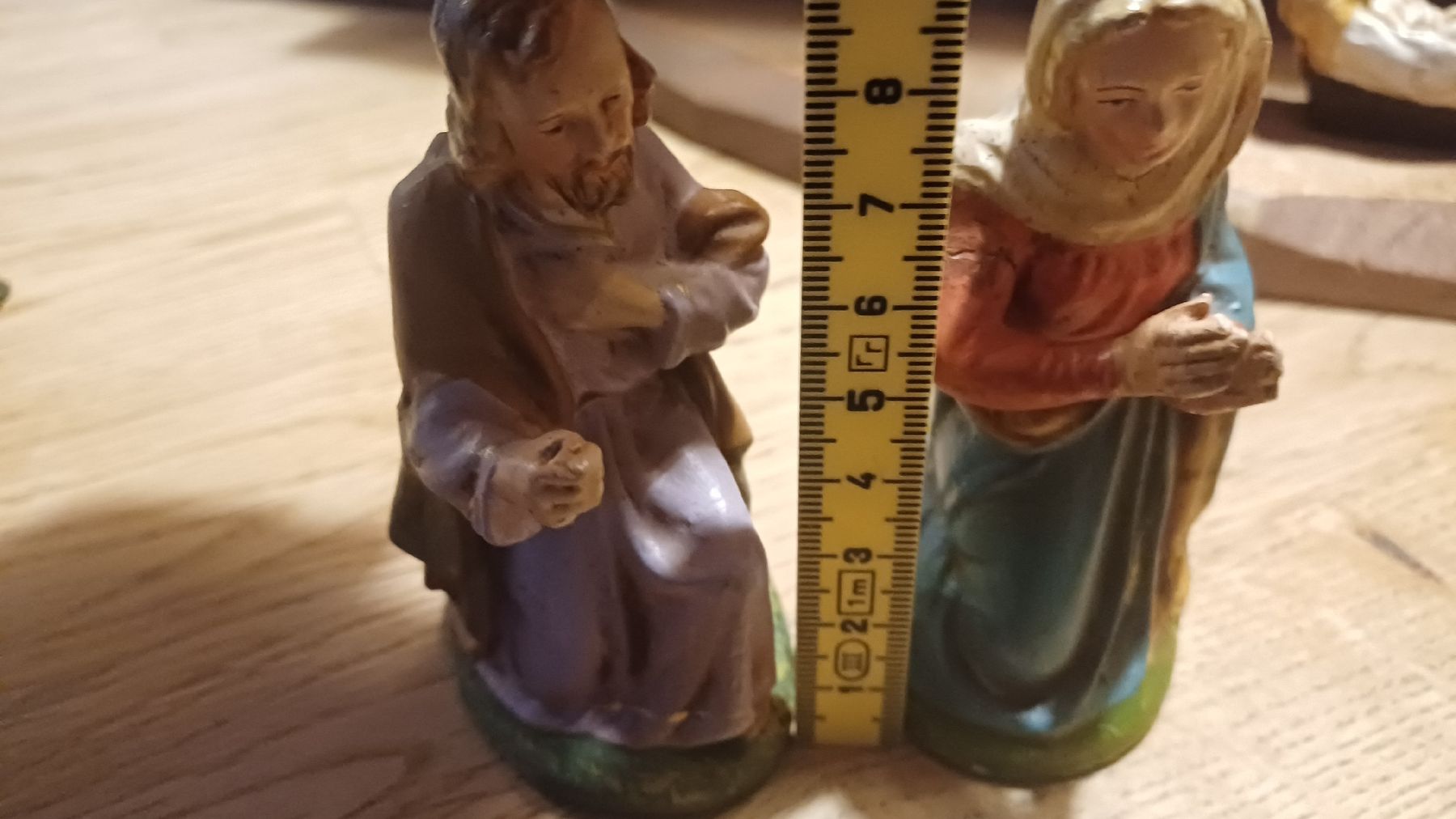 Figuren: Antike Krippenfiguren 3 Teile  – Gebraucht aus Flawil von Naphtali 4