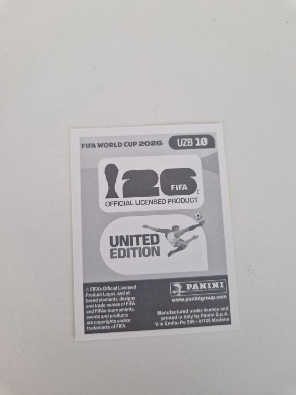 Panini Sammelbilder & Trading cards: Panini Sticker UZB10 – Neu (gemäss Beschreibung) aus Stüsslingen von white_angel86 1