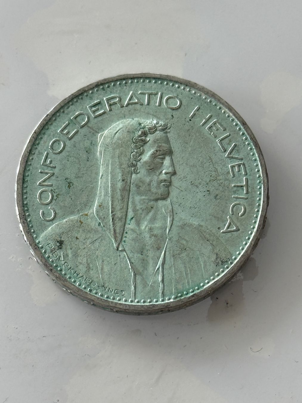 Tutti le monete: 5 Franken 1935  Silber – Usato da Wallisellen venduto da SWISS_SILVER1