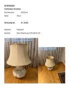 Tischlampe Porzellan