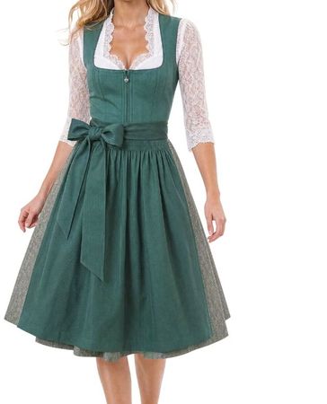 Frauenkostüm Midi-Dirndl Elly 34
