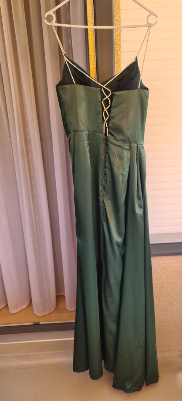 Vestiti: Elegantes, smaragdgrünes Abendkleid, neu – Nuovo (secondo la descrizione) da Geroldswil venduto da gif_hx26