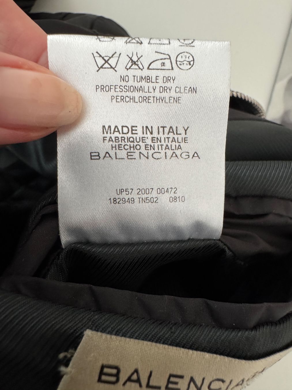Balenciaga Giacche: Rare bombers noire Balenciaga – Usato da giffers venduto da sev_c9x9 9