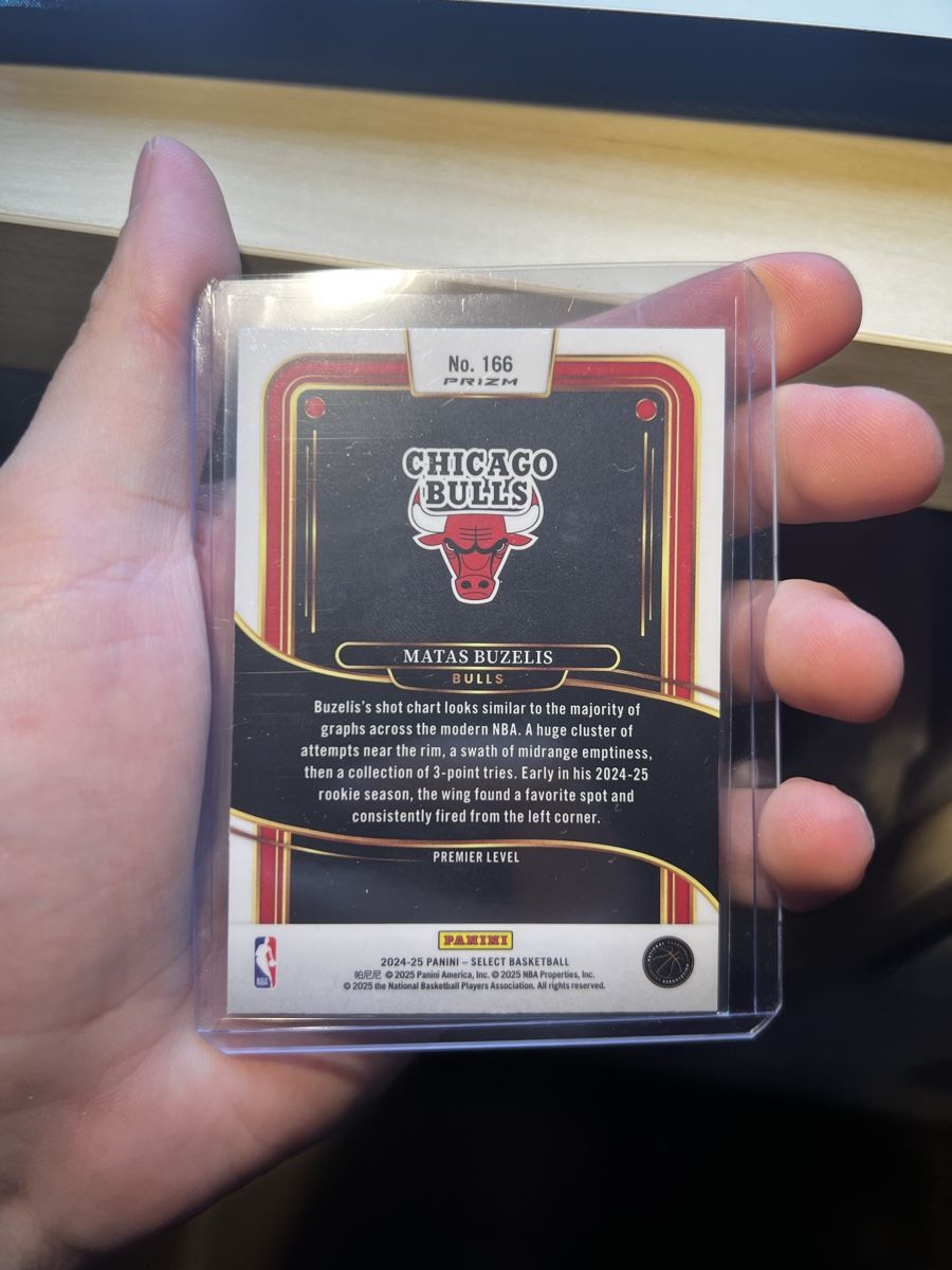 Panini Carte collezionabili: Matas Buzelis Silver Premier Level, Panini Select 2024-25 – Nuovo (secondo la descrizione) da Allschwil venduto da lakerscollectorch 1