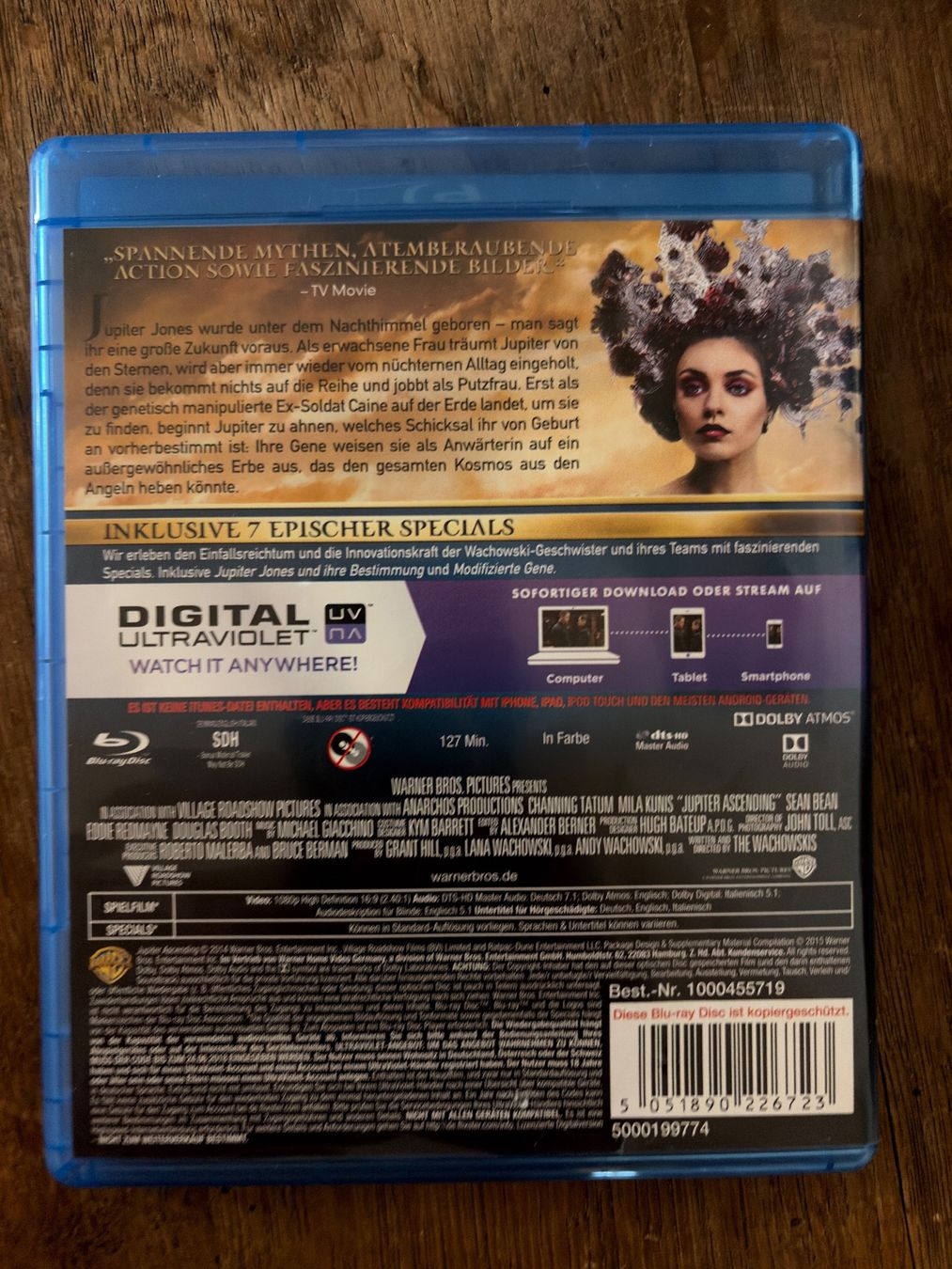 Tutti i DVDs: Jupiter Ascending – Usato da Hombrechtikon venduto da Dokmasa 1