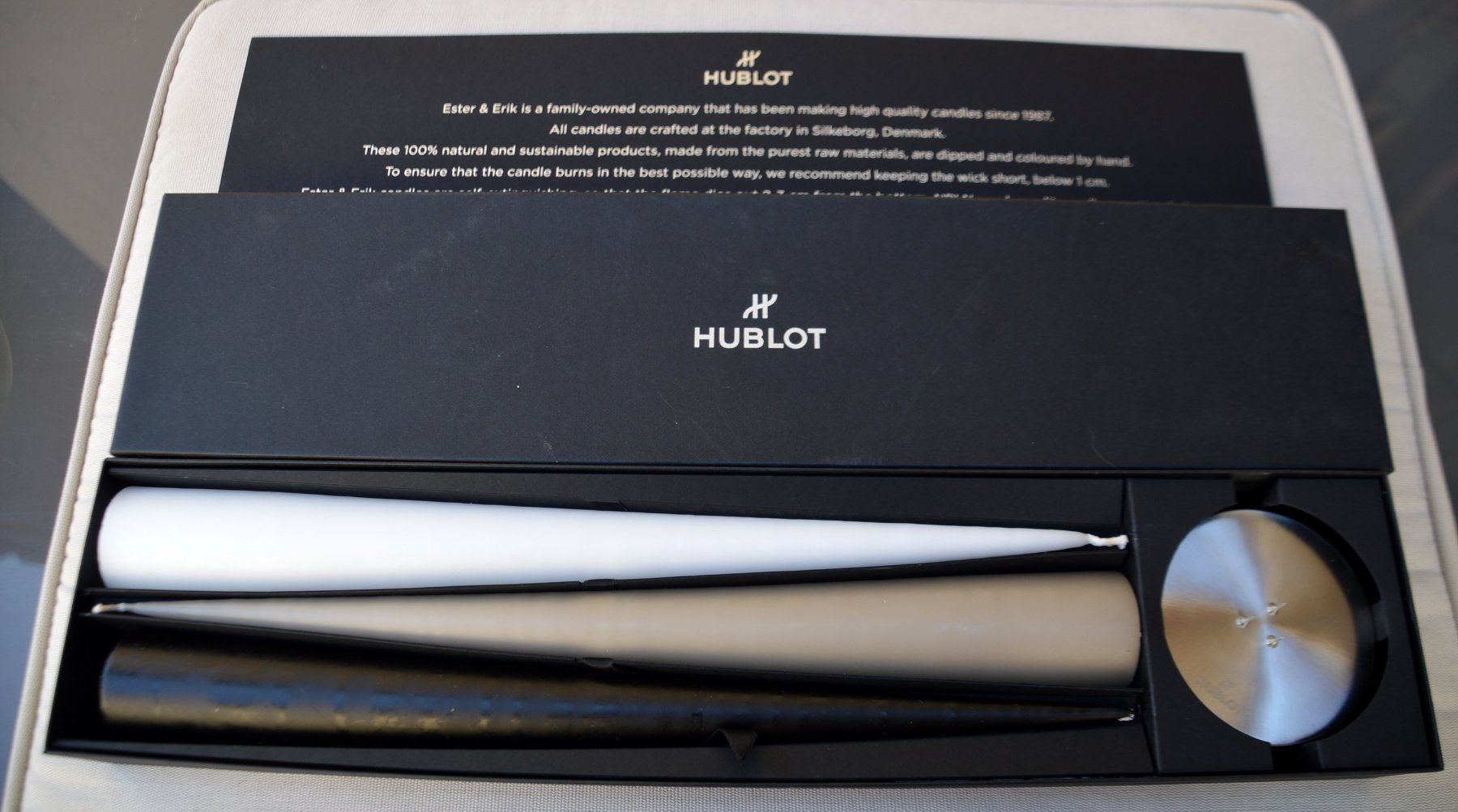 Candele: 3 Kerzen / bougies Hublot – Usato da Collonges venduto da Auganien 1