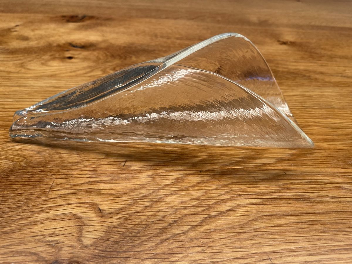 Glasi Hergiswil Schalen: Hergiswiler Glasi Glas Tüte 21cm – Gebraucht aus Niederbüren von poschti 5