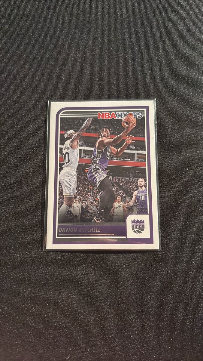 Nba Carte collezionabili: Davion Mitchell - Sacramento Kings - NBA Hoops  – Usato da Kaiseraugst venduto da Baum_12