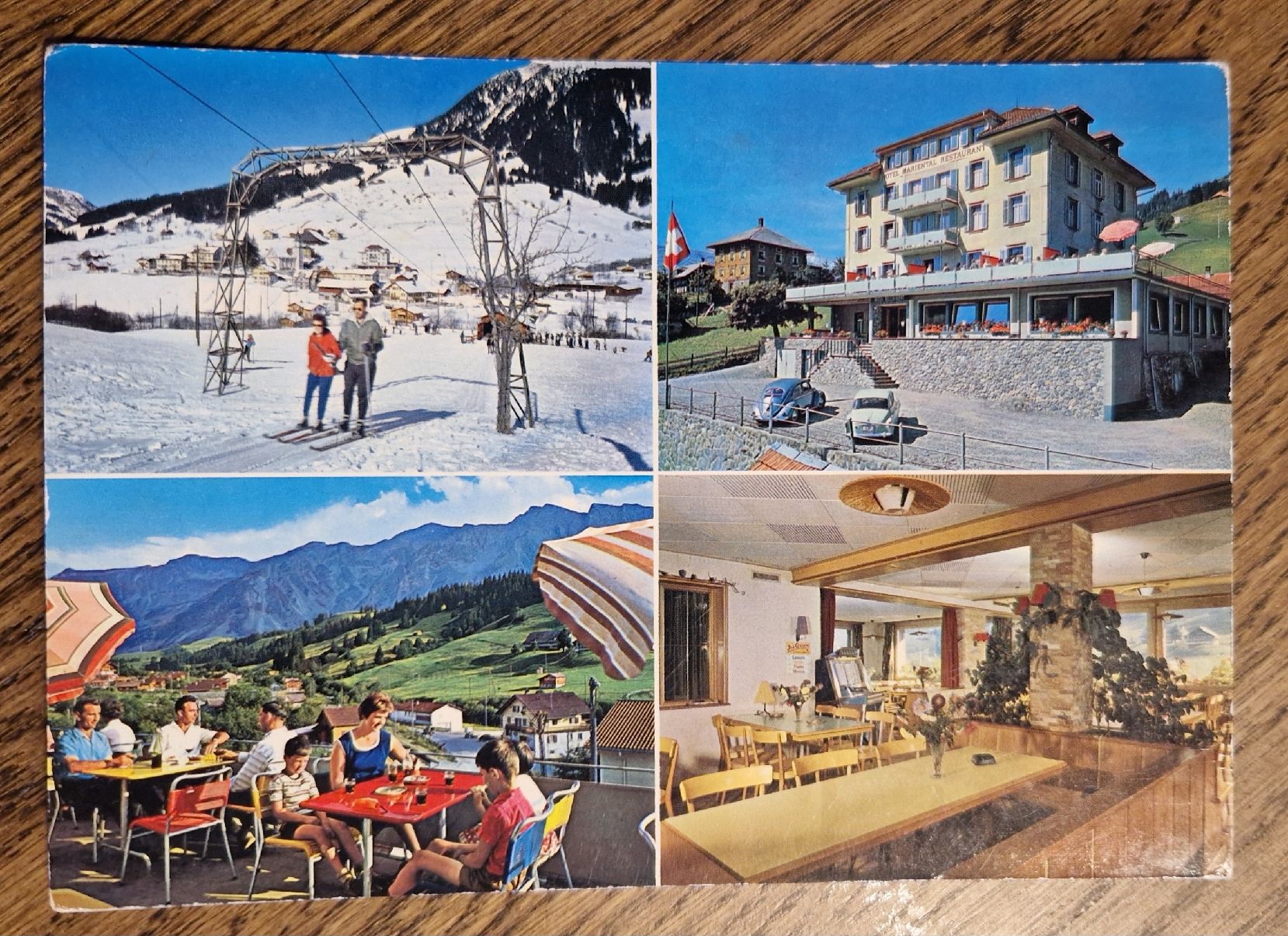 Cartoline postali: Hotel Mariental, Sörenberg, Feldpost – Usato da Ebikon venduto da Donar50