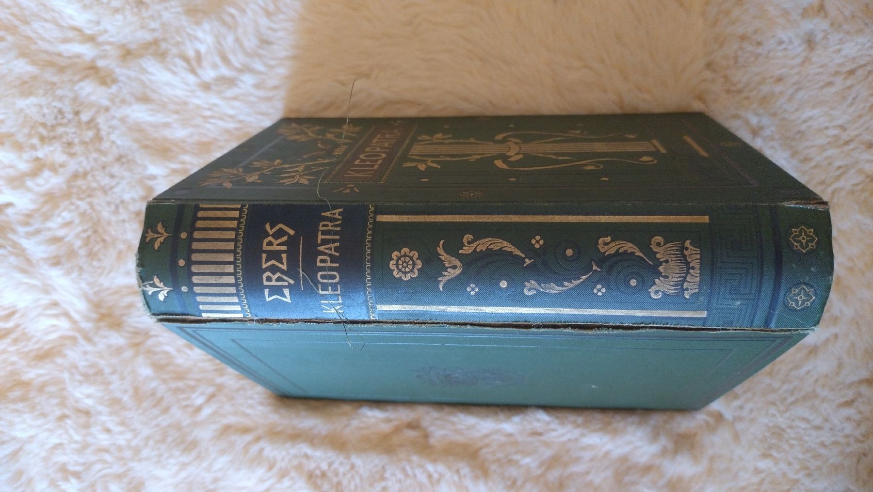 Bücher: Livre Ancien "Kleopatra" 1894, Ebers – Gebraucht aus Farvagny-le-Grand von LaCaverne 8