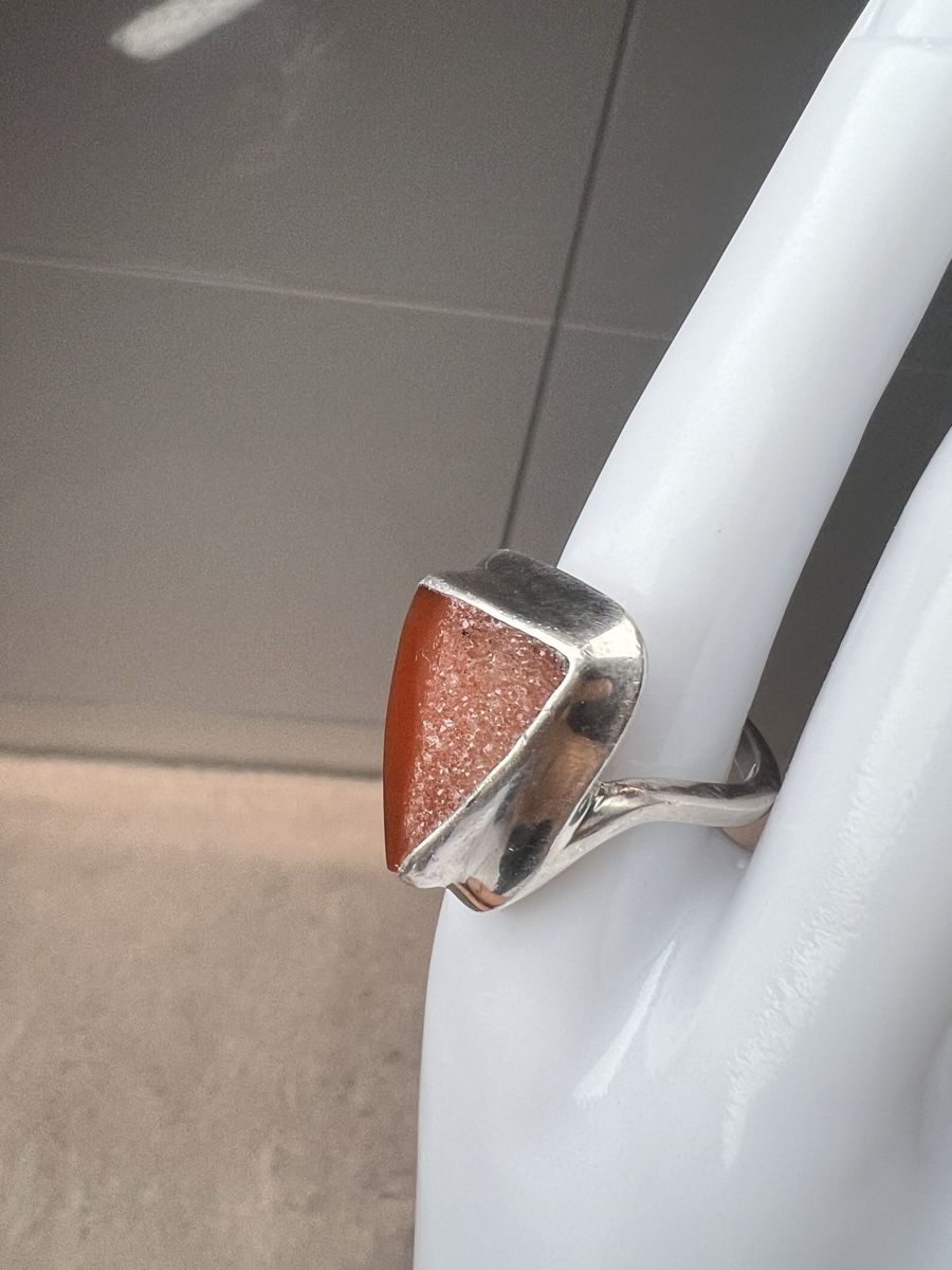 Ringe: Bague argent massif et cornaline – Neu (gemäss Beschreibung) aus Chenens von anasantos90 1