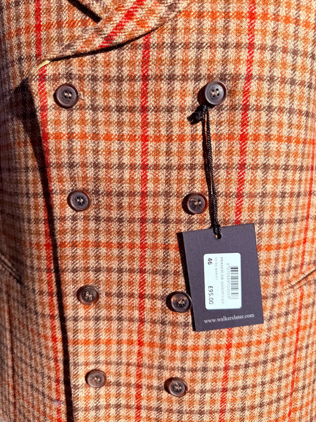 Gilet & Giacche: Gilet tweed Walter Slater – Usato da Le Cerneux-Veusil venduto da Maraud01 5