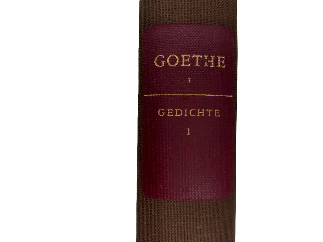 Libri: GOETHE GEDICHTE 1 Band 1 – Usato da Hünenberg venduto da Restwert_Zug