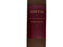 GOETHE GEDICHTE 1 Band 1