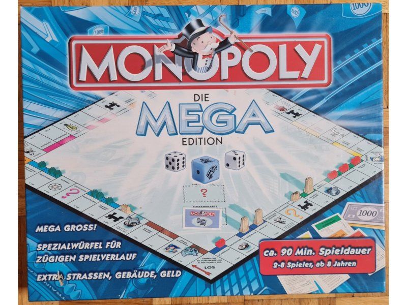 Spiele: Monopoly - Die Mega Edition, Ausgabe 2007 – Neu (gemäss Beschreibung) aus Zürich von Desmond01