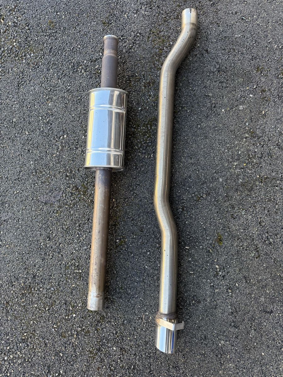 Sistemi di scarico: Pot d'échappement INOX pour Morgan – Usato da Montfaucon venduto da Ccrimi