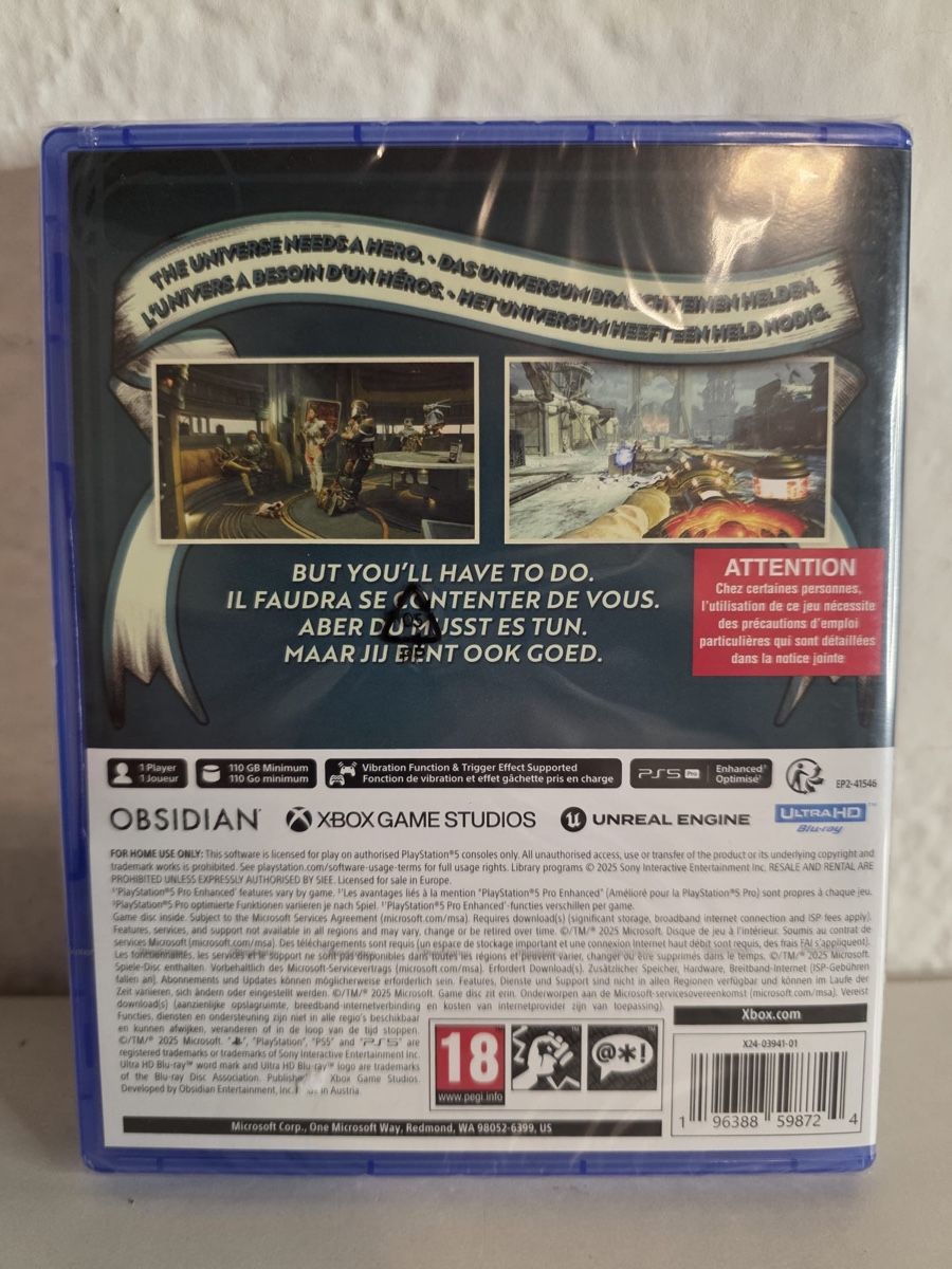 Sony Giochi: The Outer Worlds 2 PS5 Game - BRAND NEW! – Nuovo e nell'imballaggio originale da Ehrendingen venduto da bubulence 1