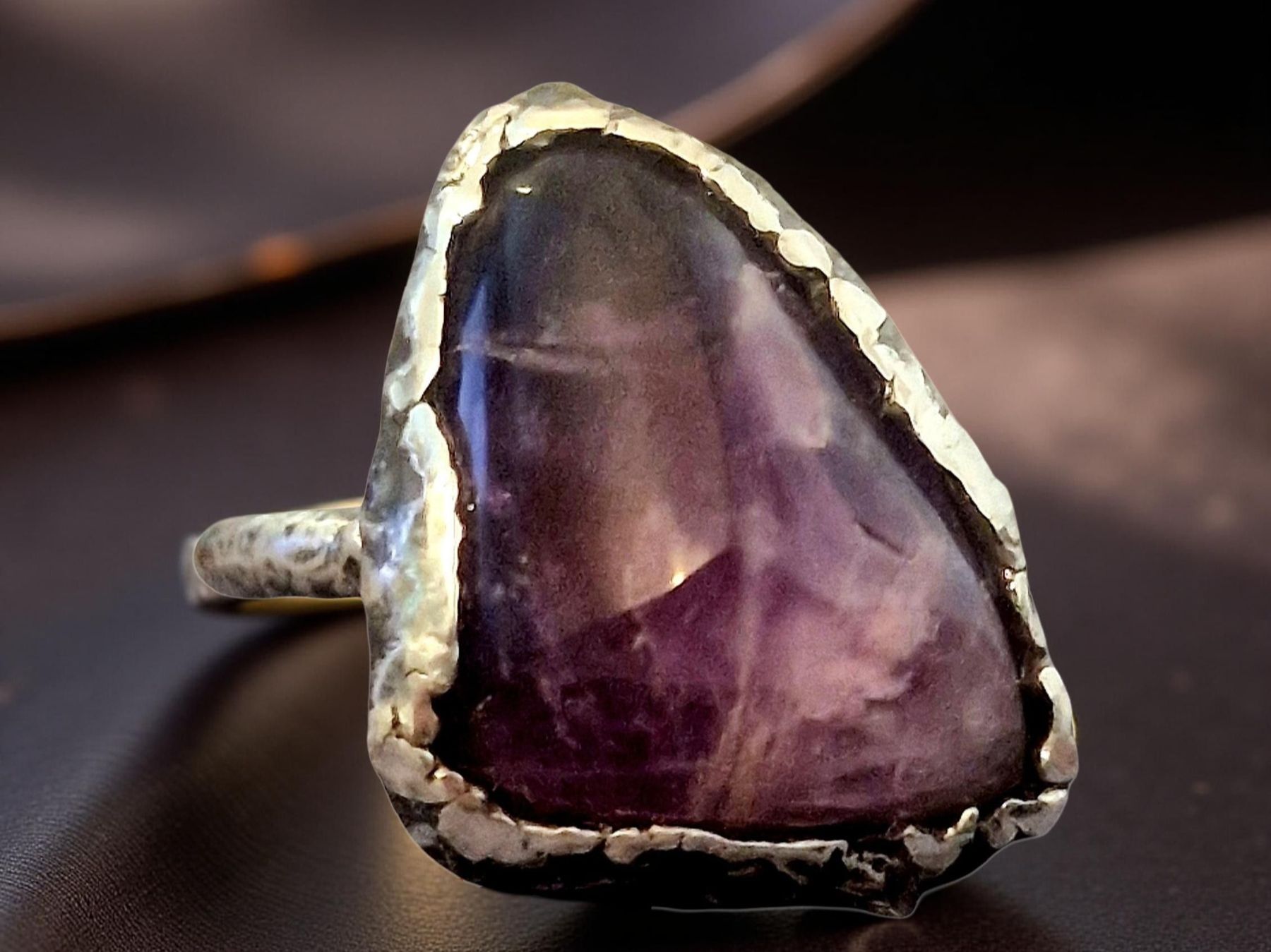 Anelli: Statement-Ring Silber & Amethyst, Gr. 62,5 – Nuovo e nell'imballaggio originale da Aarau venduto da Schmuckhoehle_MD 3