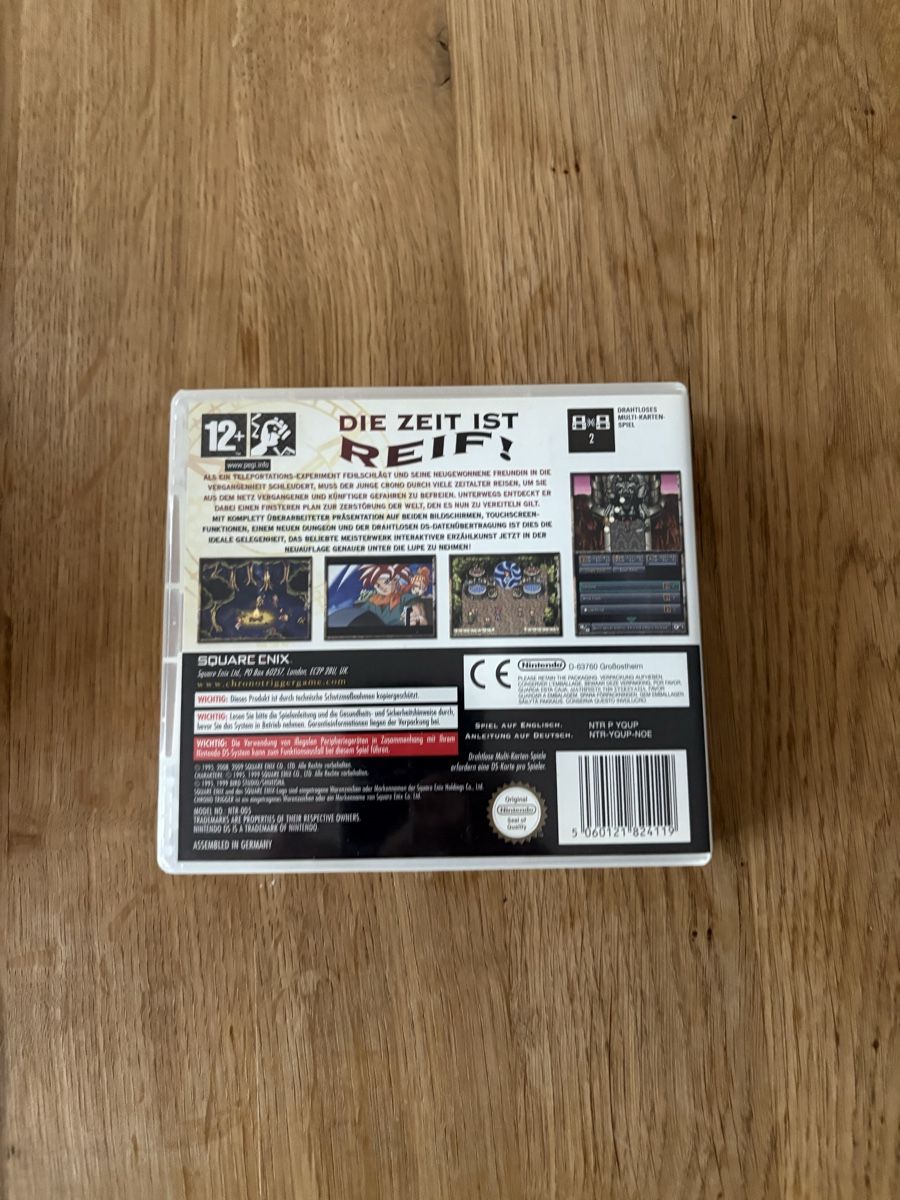 Giochi: Chrono Trigger DS PAL komplett CIB Deutsch – Usato da Aarau venduto da ruedinho 1