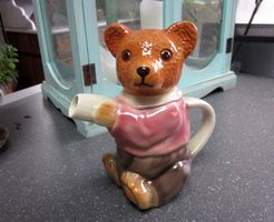 Seltene Teddybär Teekanne von Erphila Deutschland 6704, 40er
