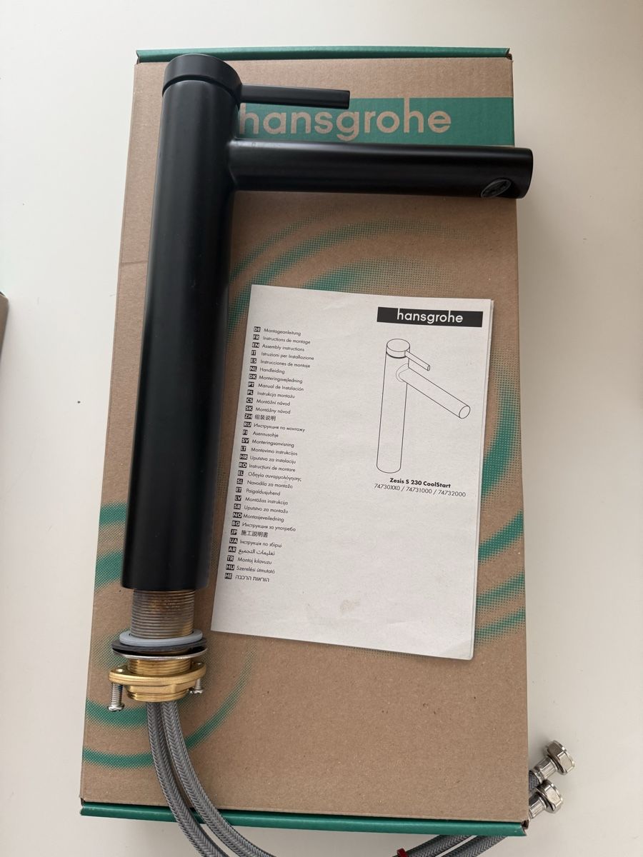 Hansgrohe Armaturen: Hansgrohe Waschtischmischer in schwarz – Gebraucht aus Ennetbürgen von Louisa2012 1
