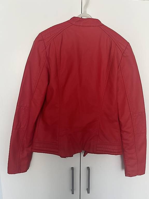 Giacche: Kunstlederjacke rot – Usato da Neftenbach venduto da bebbels69 1
