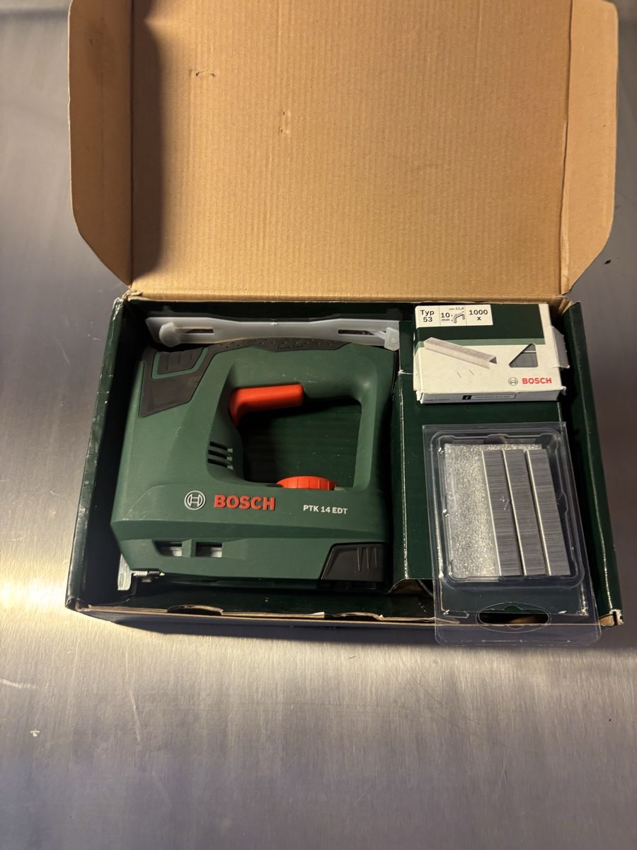 Bosch Componenti elettronici: Bosch PTK 14 EDT Elektrotacker – Usato da Schaffhausen venduto da sim_wc2z
