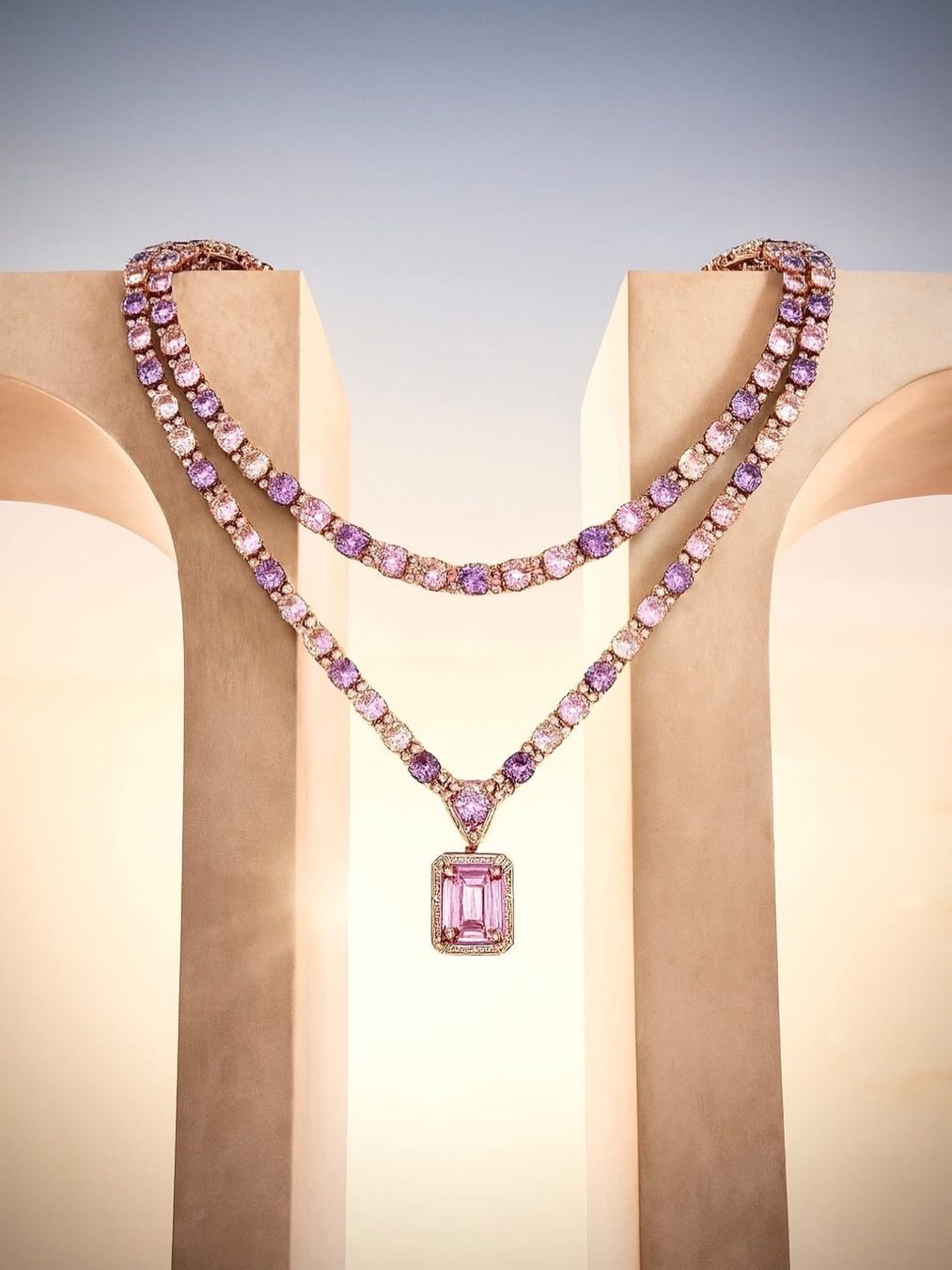 Catenine: Collier Lumière Impériale – Nuovo e nell'imballaggio originale da St-Maurice venduto da Sandrinette123 4