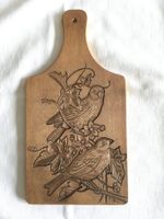 Geschnitztes Holzbrettli