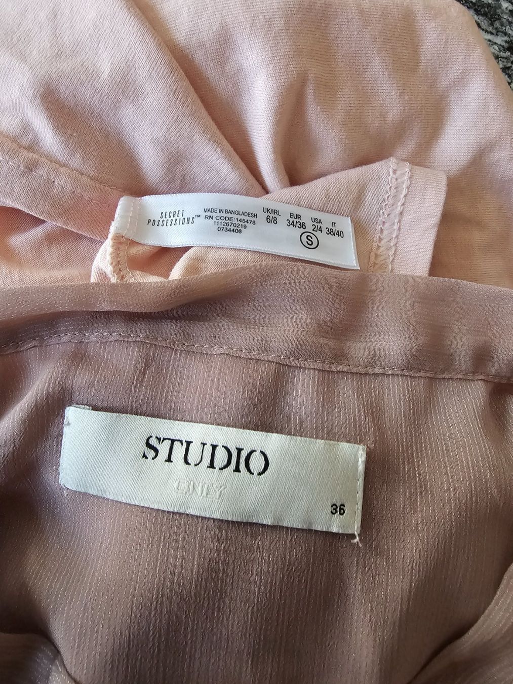 Only Lotti di vestiti: Only Studio chice Bluse plus passendes Top Gr. 36 – Usato da Füllinsdorf venduto da Sunnebliemli7 4