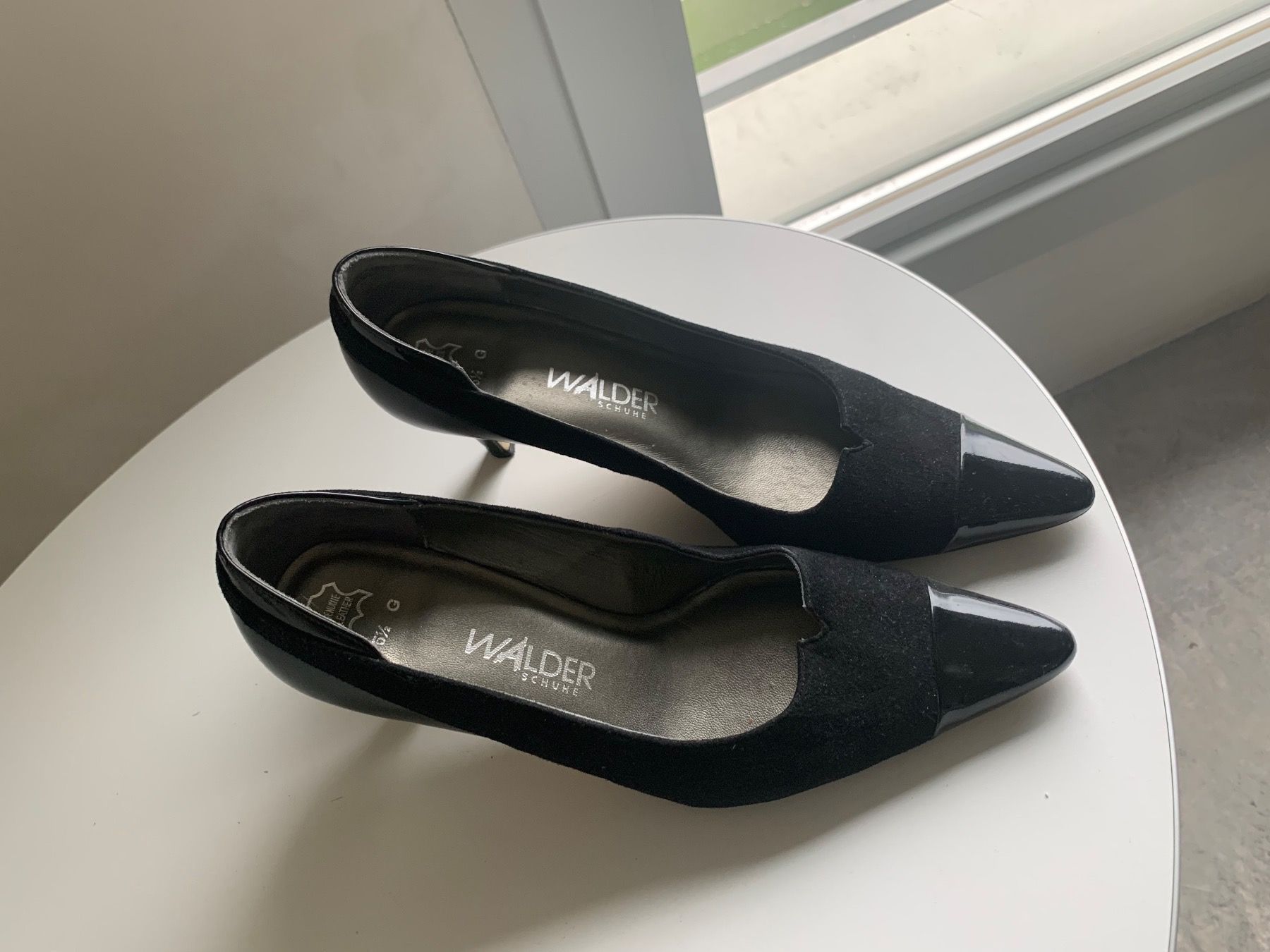Scarpe da donna: Pumps - Leder - Walder - Gr. 5 1/2 - top - neuwertig - – Usato da Sargans venduto da Rohan12 5