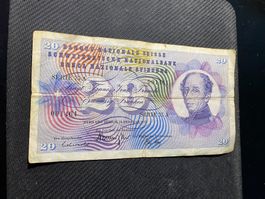 20 Franken Francs 1971