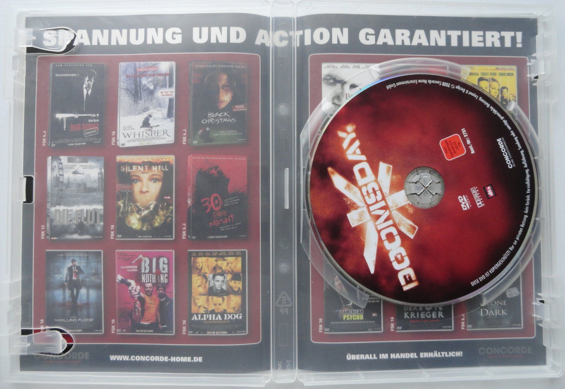 Tutti i DVDs: DOOMSDAY / TAG DER RACHE – Usato da Neftenbach venduto da Verk13 2
