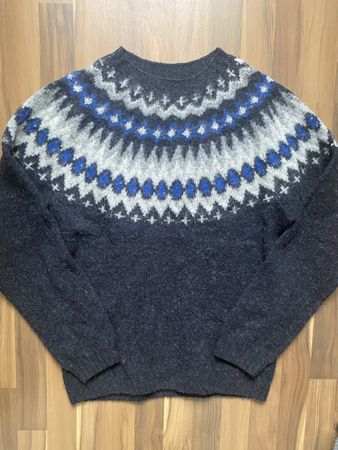 Echt Wollpullover Grösse M