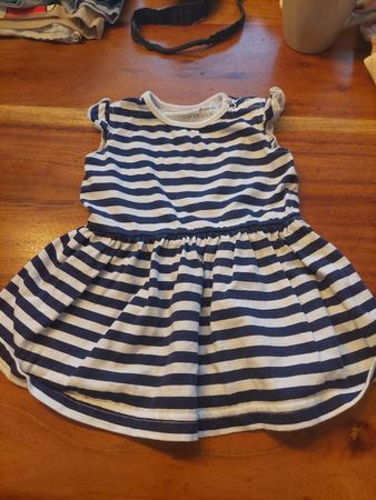 Sommerkleid Gestreift Gr. 68/3-6M